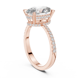 Gold Ring DDLR-251, Rose Gold