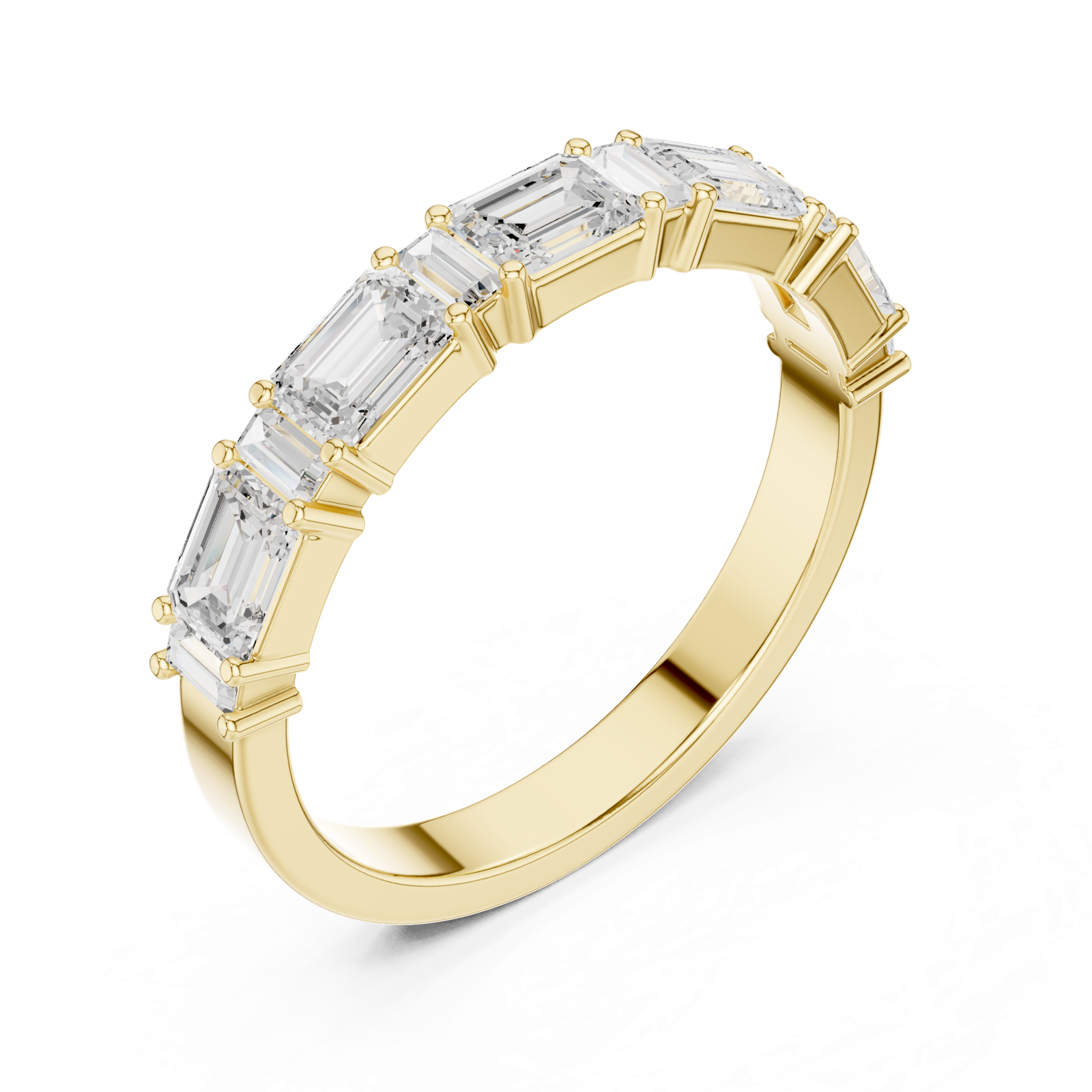 Gold Ring DDLR-385, Yellow Gold, view 2