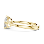 Gold Ring DDLR-569, Yellow Gold, view 3