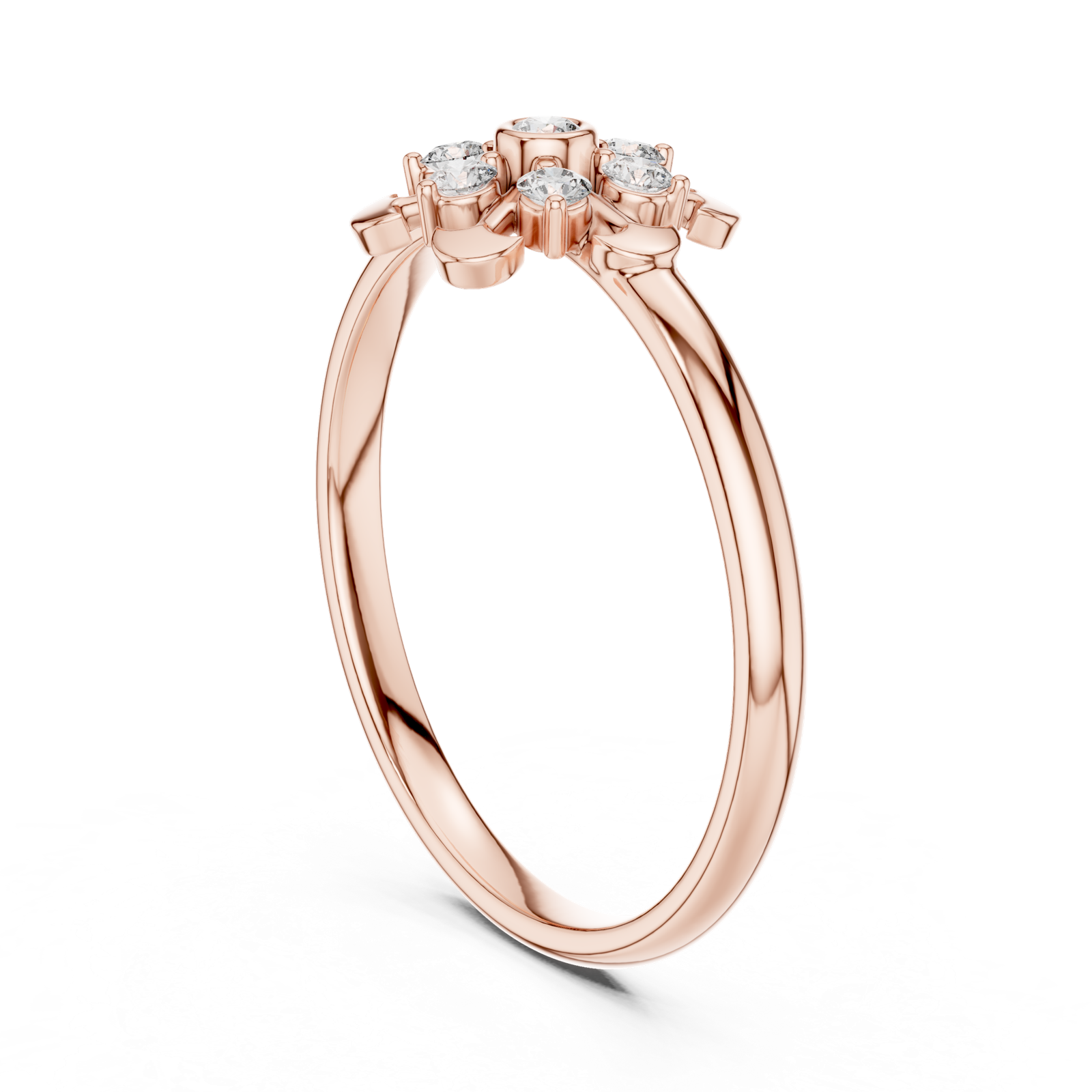 Gold Ring 1 (286), Rose Gold