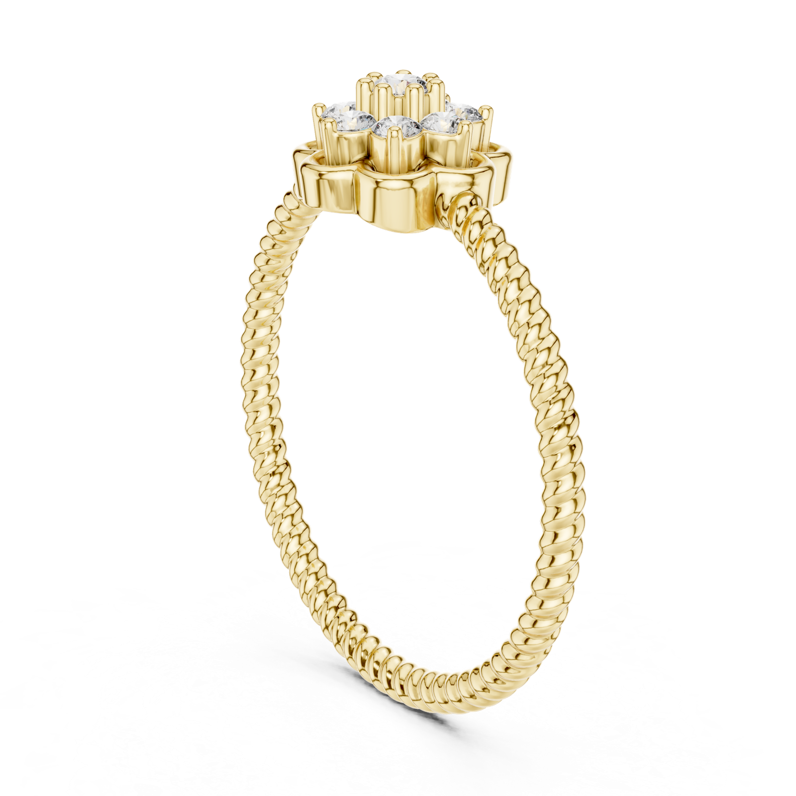 Gold Ring LR-01 (97), Yellow Gold