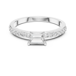 Gold Ring ALR-80, White Gold, view 4