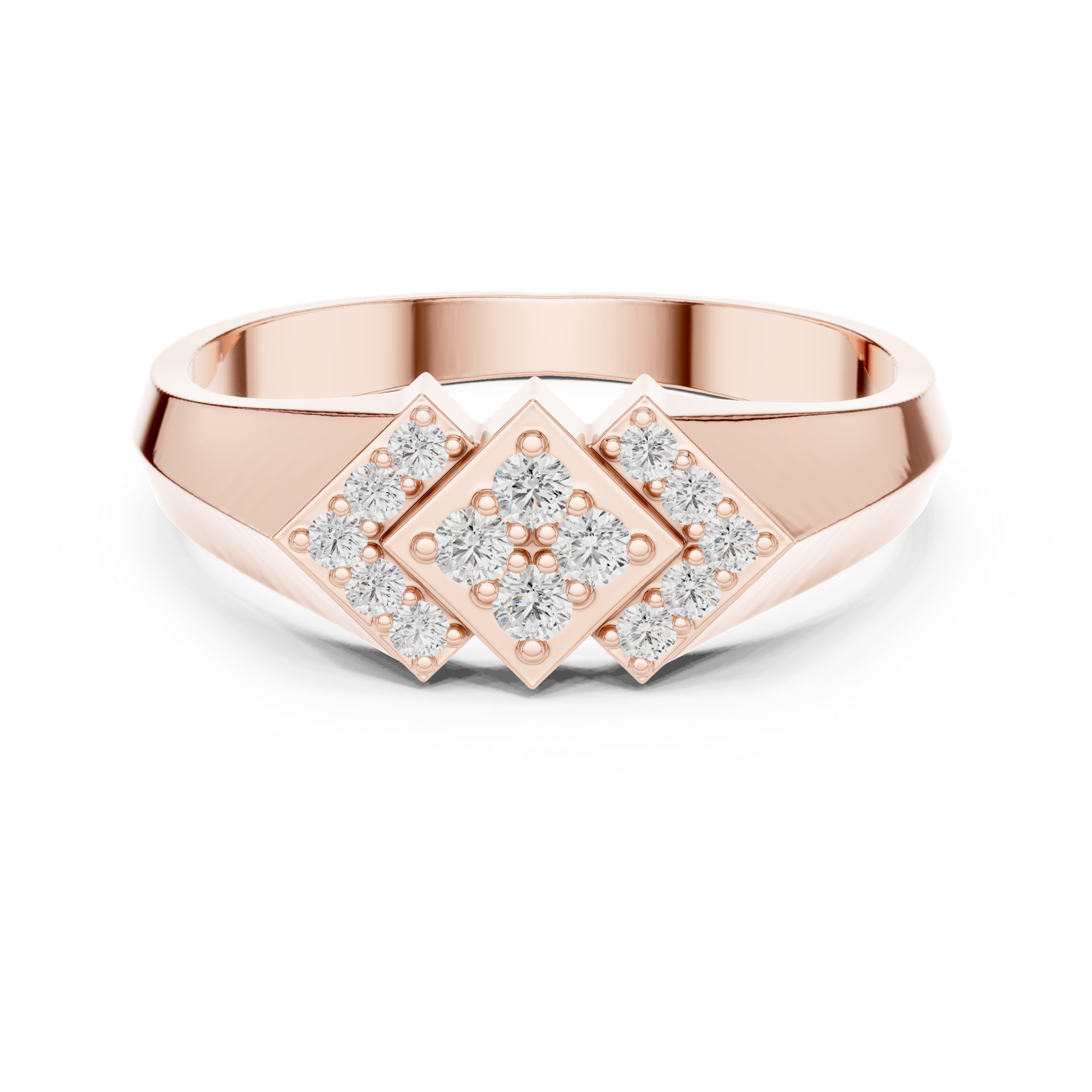 Gold Ring DR-6291, Rose Gold