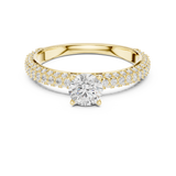 Gold Ring LR-0288, Yellow Gold, view 4
