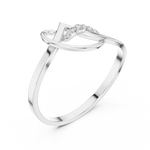 Gold Ring 1 (158), White Gold, view 2