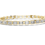 Gold Bracelet GLBR-0002, Yellow Gold, view 3