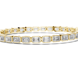 Gold Bracelet GLBR-0002, Yellow Gold, view 3