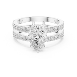 Gold Ring DDLR-1094, White Gold, view 4