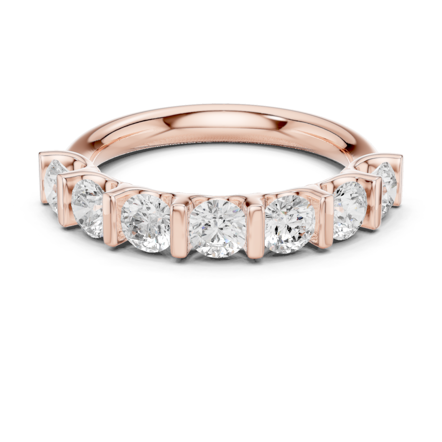Gold Ring DDLR-669, Rose Gold