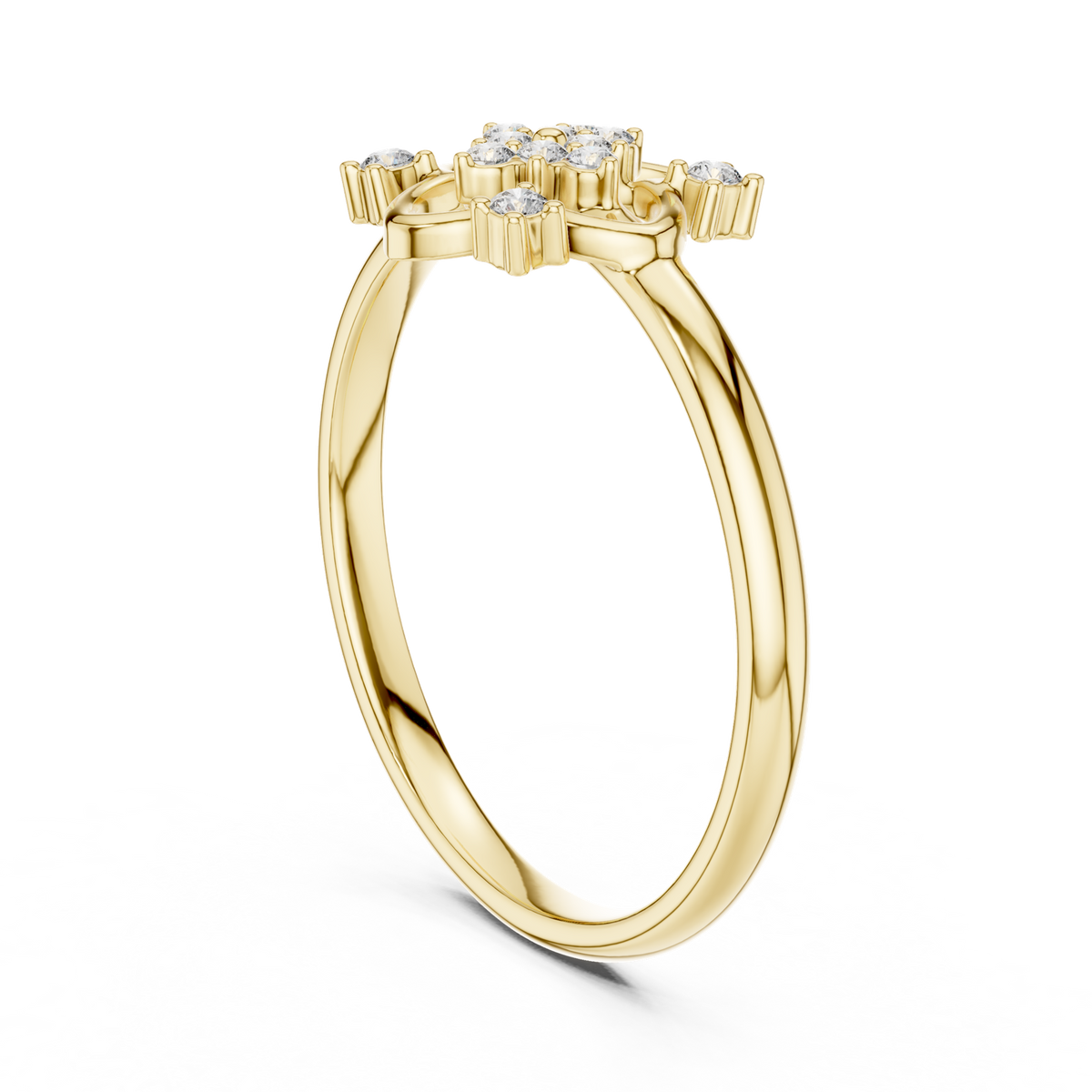 Gold Ring 1 (343), Yellow Gold, view 1