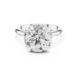 Gold Ring LR-0051, White Gold, view 4