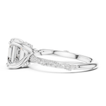 Gold Ring DDLR-961, White Gold, view 3