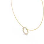 Gold Pendant GNK-0011, Yellow Gold, view 2