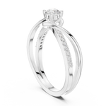 Gold Ring SBWR(39), White Gold