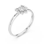 Gold Ring 1 (372), White Gold, view 2