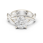 Gold Ring DDLR-872, White Gold