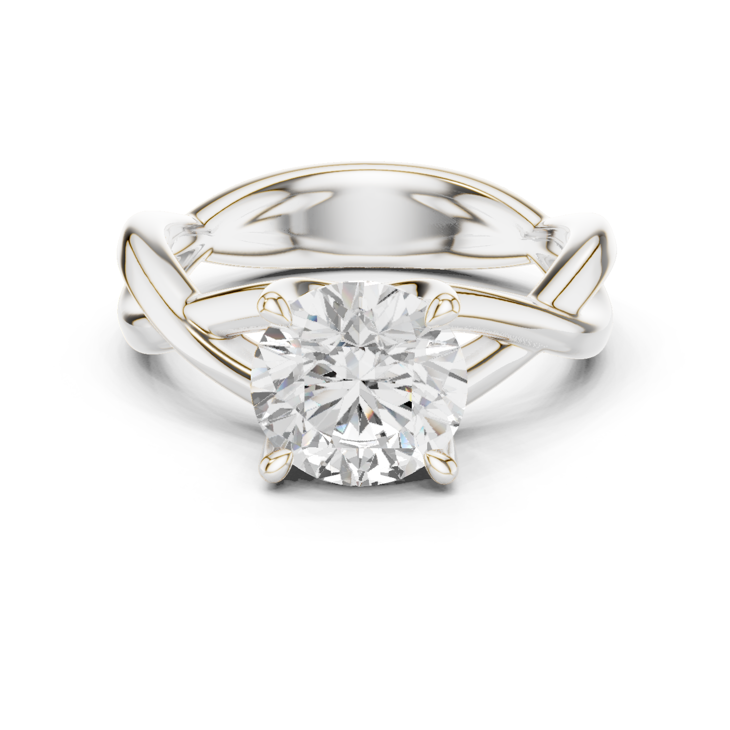 Gold Ring DDLR-872, White Gold