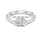 Gold Ring DDLR-571, White Gold, view 4