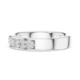 Gold Ring DDLR-577, White Gold, view 3