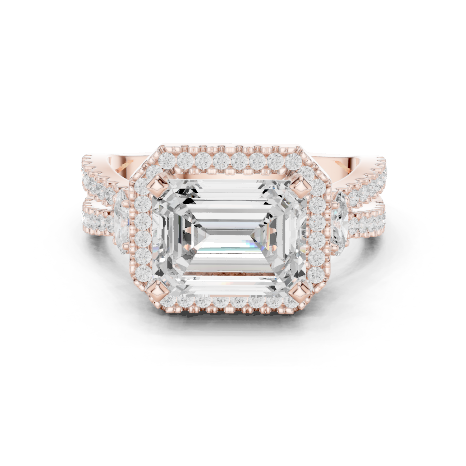 Gold Ring DDLR-339, Rose Gold