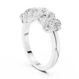 Gold Ring DDLR-1122, White Gold, view 1