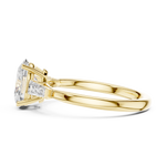 Gold Ring DDLR-287, Yellow Gold, view 3