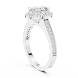 Gold Ring DDLR-417, White Gold