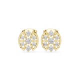Gold Earrings AGDER-358, Yellow Gold