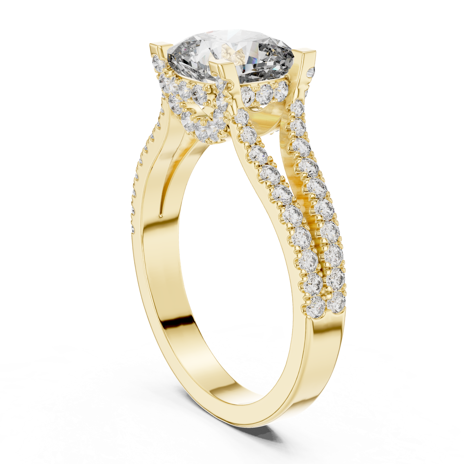 Gold Ring DDLR-182, Yellow Gold