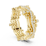 Gold Ring R44, Yellow Gold, view 1