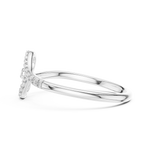 Gold Ring 12-10049@L, White Gold, view 3