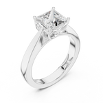 Gold Ring DDLR-052, White Gold, view 2