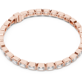 14K Solid Gold Lab Diamond Bracelet, Rose Gold, view 2