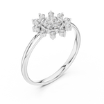 Gold Ring 1 (283), White Gold, view 2