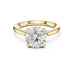 Gold Ring DDLR-991, Yellow Gold, view 4