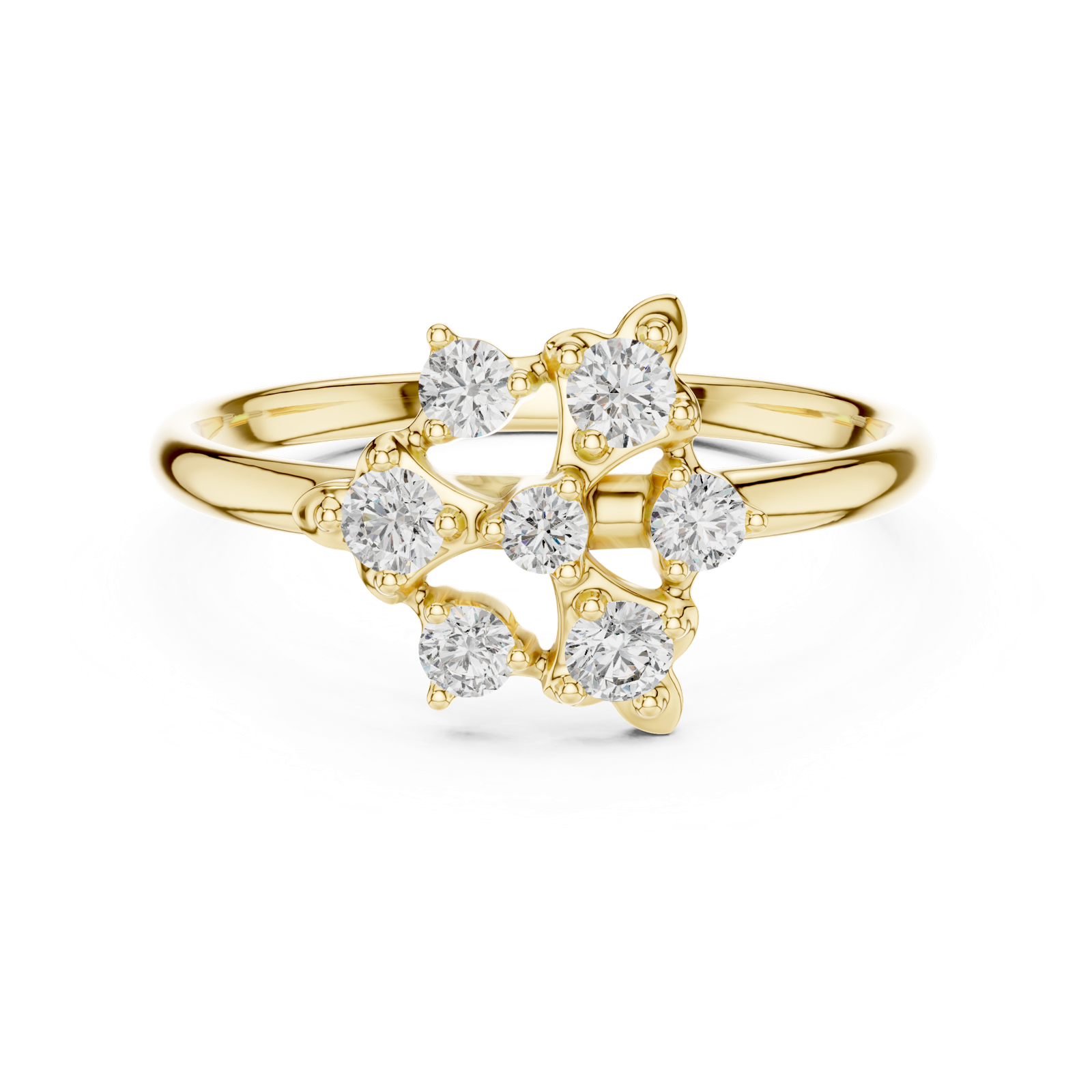 Gold Ring 1 (349), Yellow Gold, view 4
