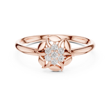 Gold Ring 1 (380), Rose Gold, view 4