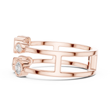 Gold Ring SBWR(16), Rose Gold, view 3