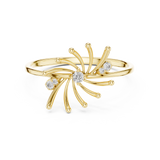 Gold Ring 1 (145), Yellow Gold, view 4