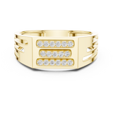 Gold Ring LR-01 (19), Yellow Gold, view 4