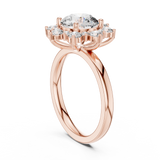 Gold Pendant 9-10010L_24, Rose Gold, view 1