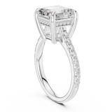Gold Ring DDLR-1031, White Gold, view 1