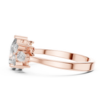 Gold Ring AVBLR-132, Rose Gold, view 3