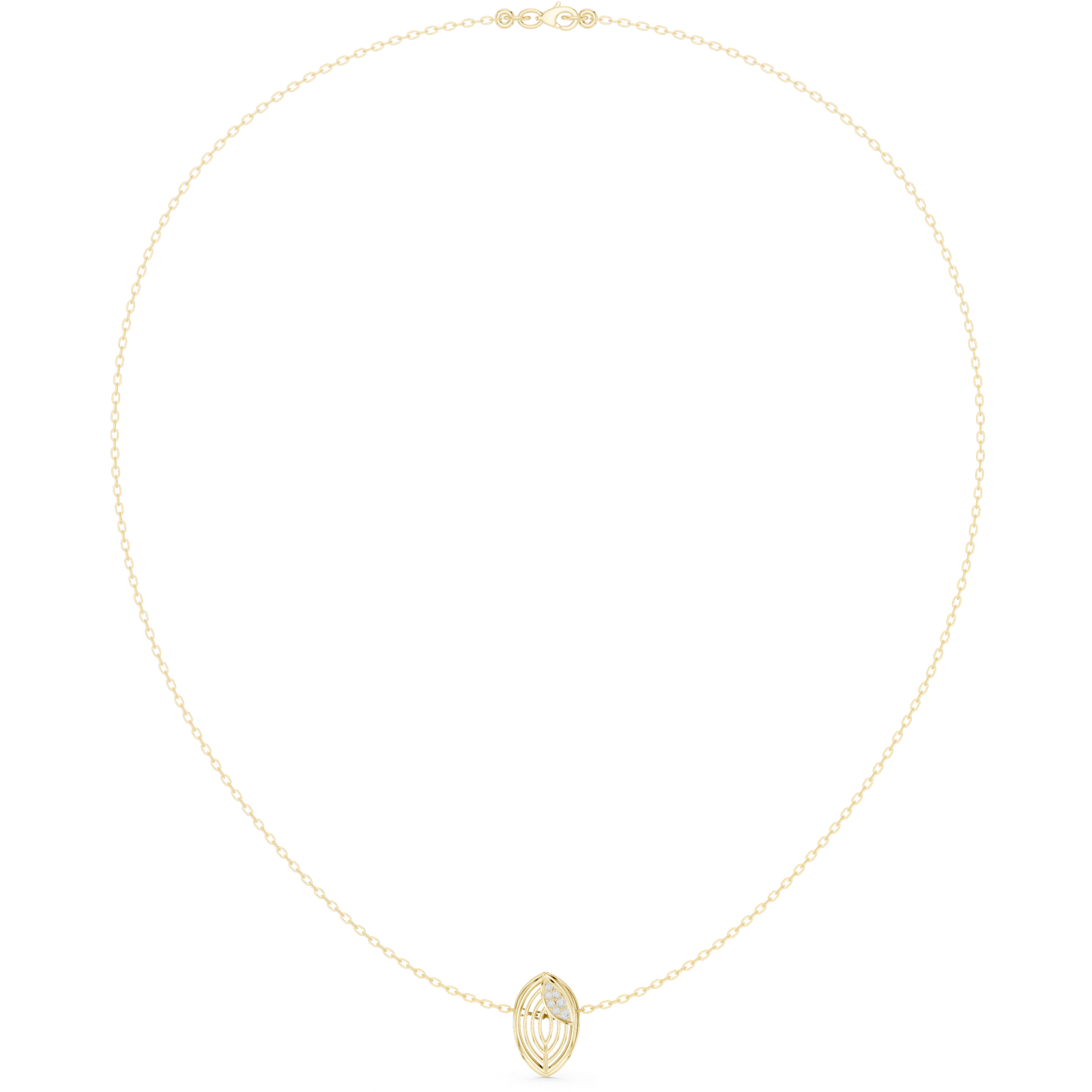 Gold Necklace SBWN (44), Yellow Gold