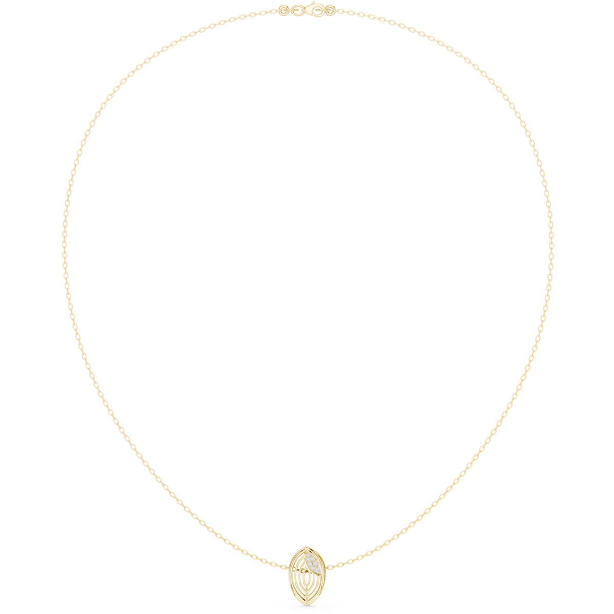 Gold Necklace SBWN (44), Yellow Gold