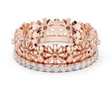 Gold Ring R42, Rose Gold