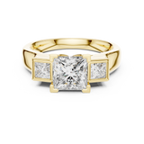 Gold Ring DDLR-178, Yellow Gold, view 4