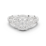 Gold Ring DDLR-762, White Gold