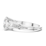 Gold Ring DDLR-999, White Gold, view 3