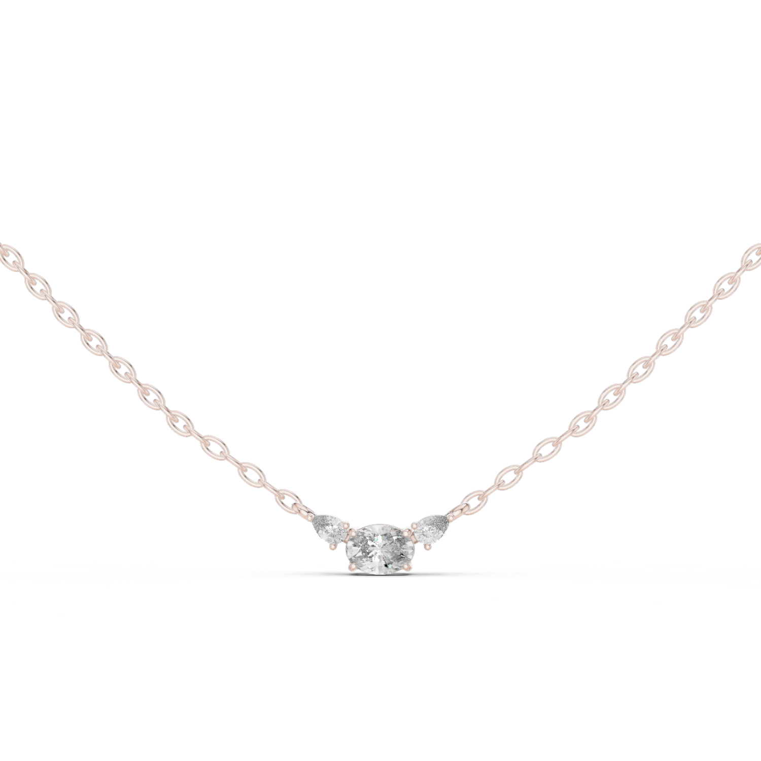Gold Pendant GPD-0031, Rose Gold